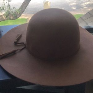 Brown hat